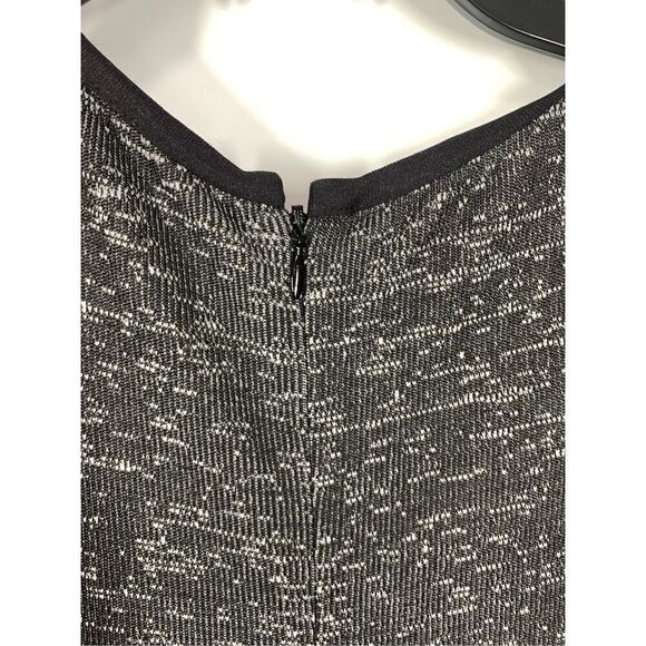 Tibi Women's Sleeveless Pleated Fit and Flare Midi Dress Heather Gray Size 4 - Picture 7 of 9